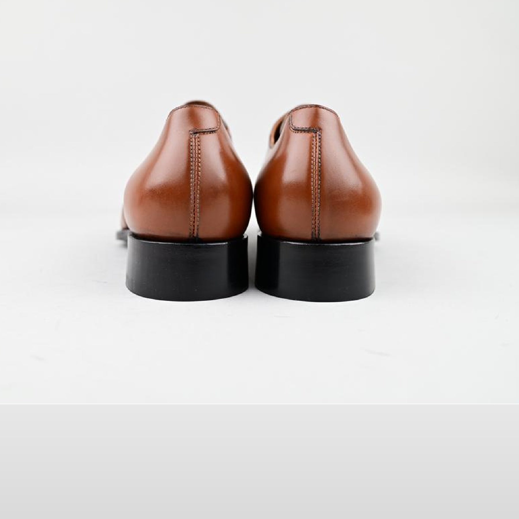 VSong MTO Handsewn Welted Derby Shoes Orange