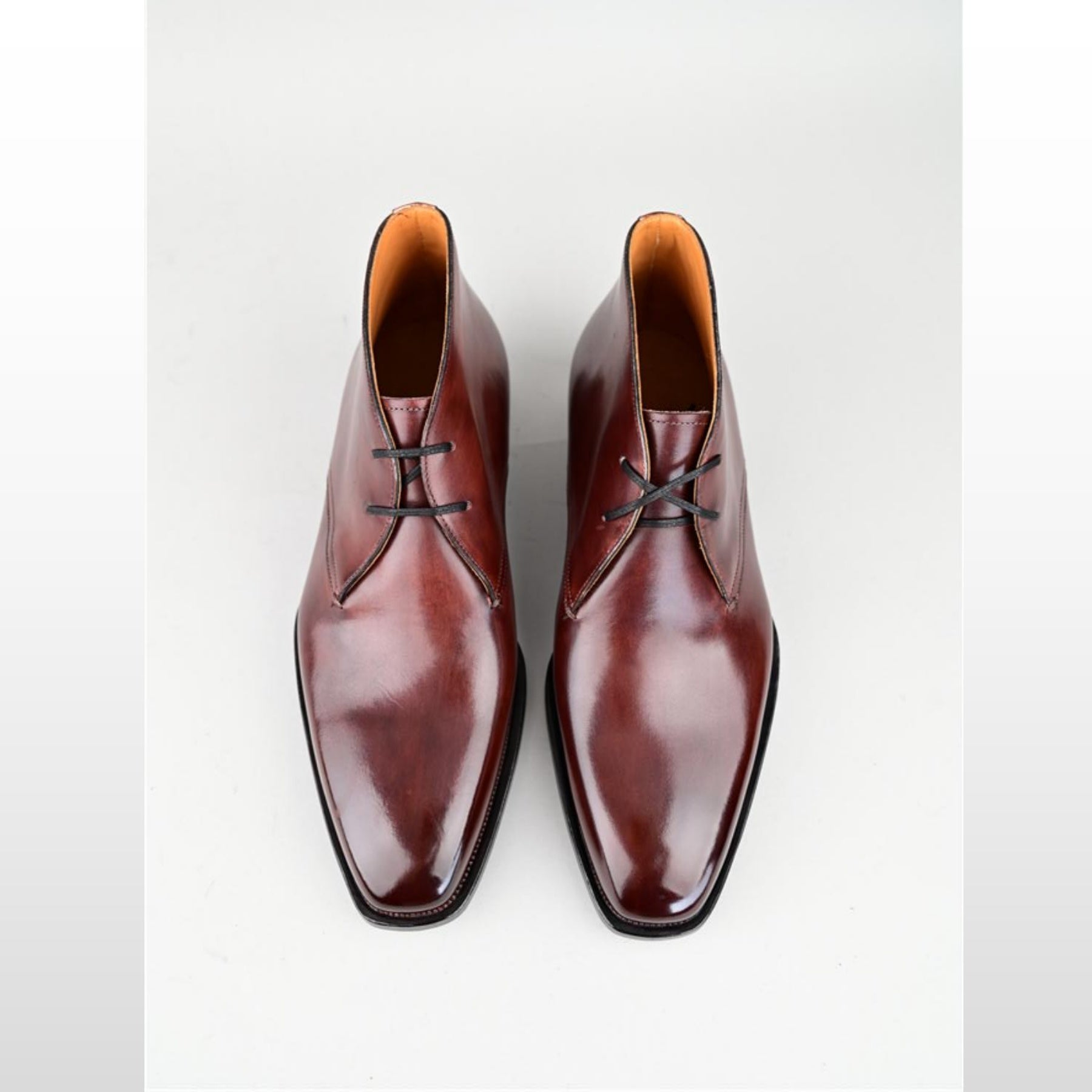 VSong MTO Brown Derby Shoes