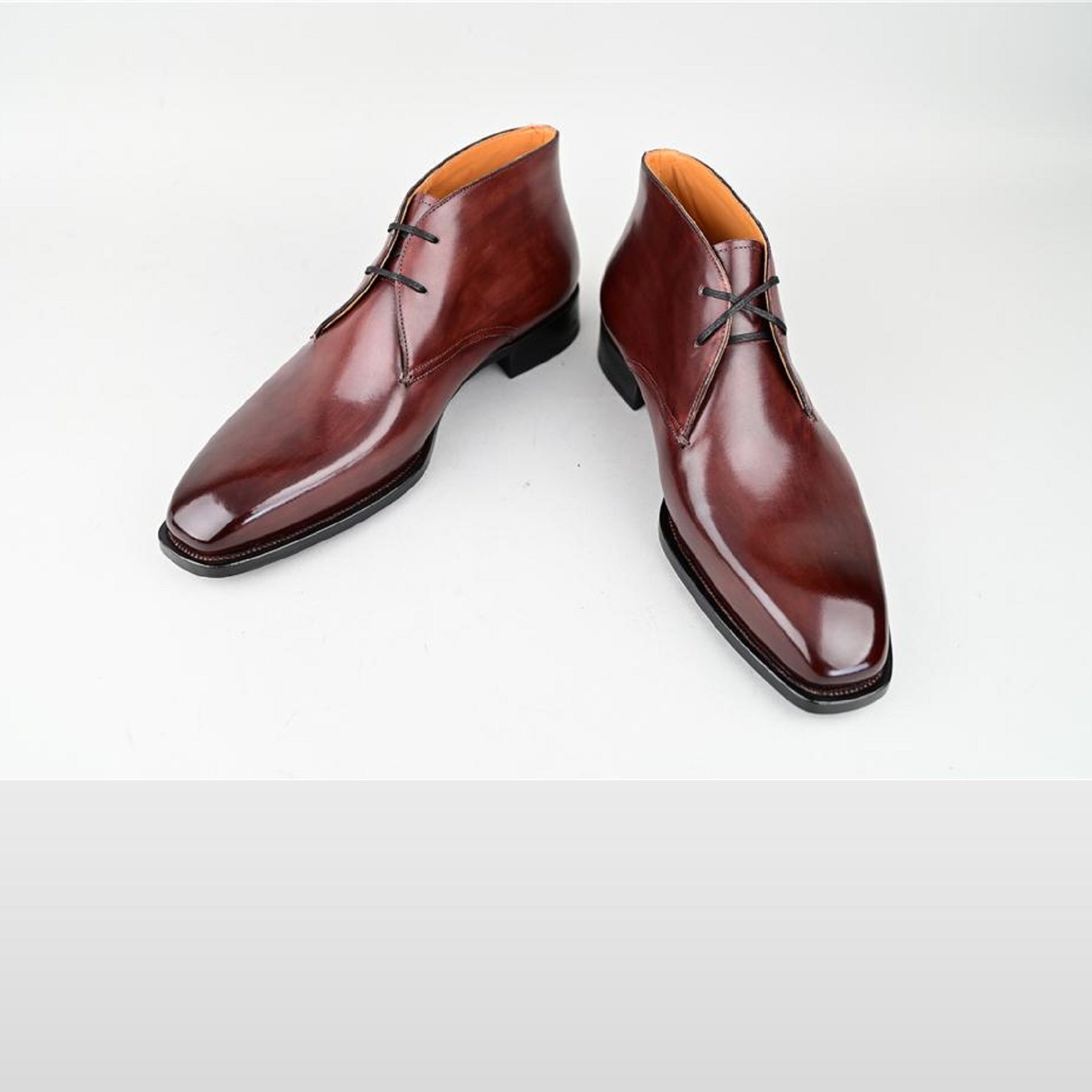 VSong MTO Brown Derby Shoes