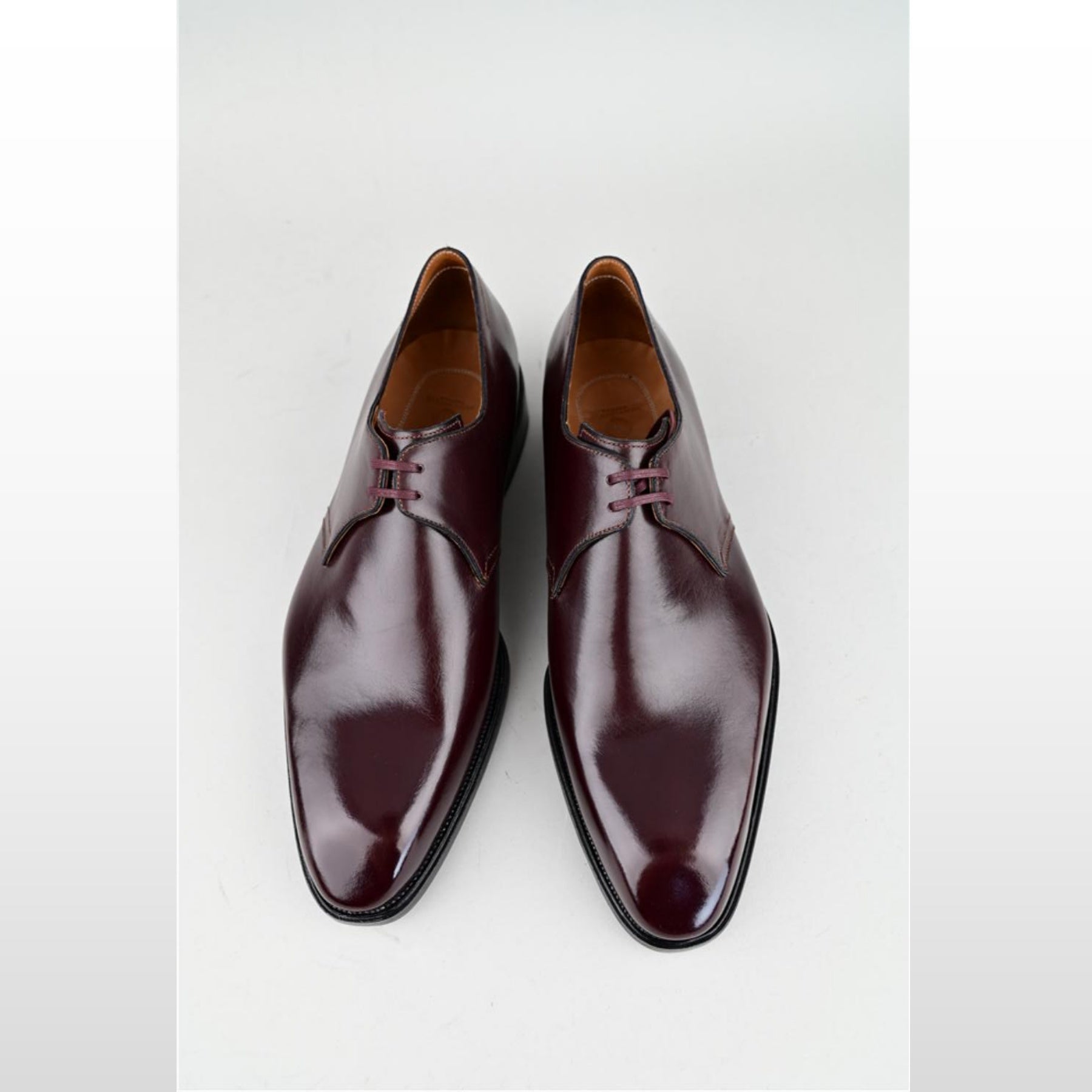 VSong MTO Purple Derby Wedding Shoes