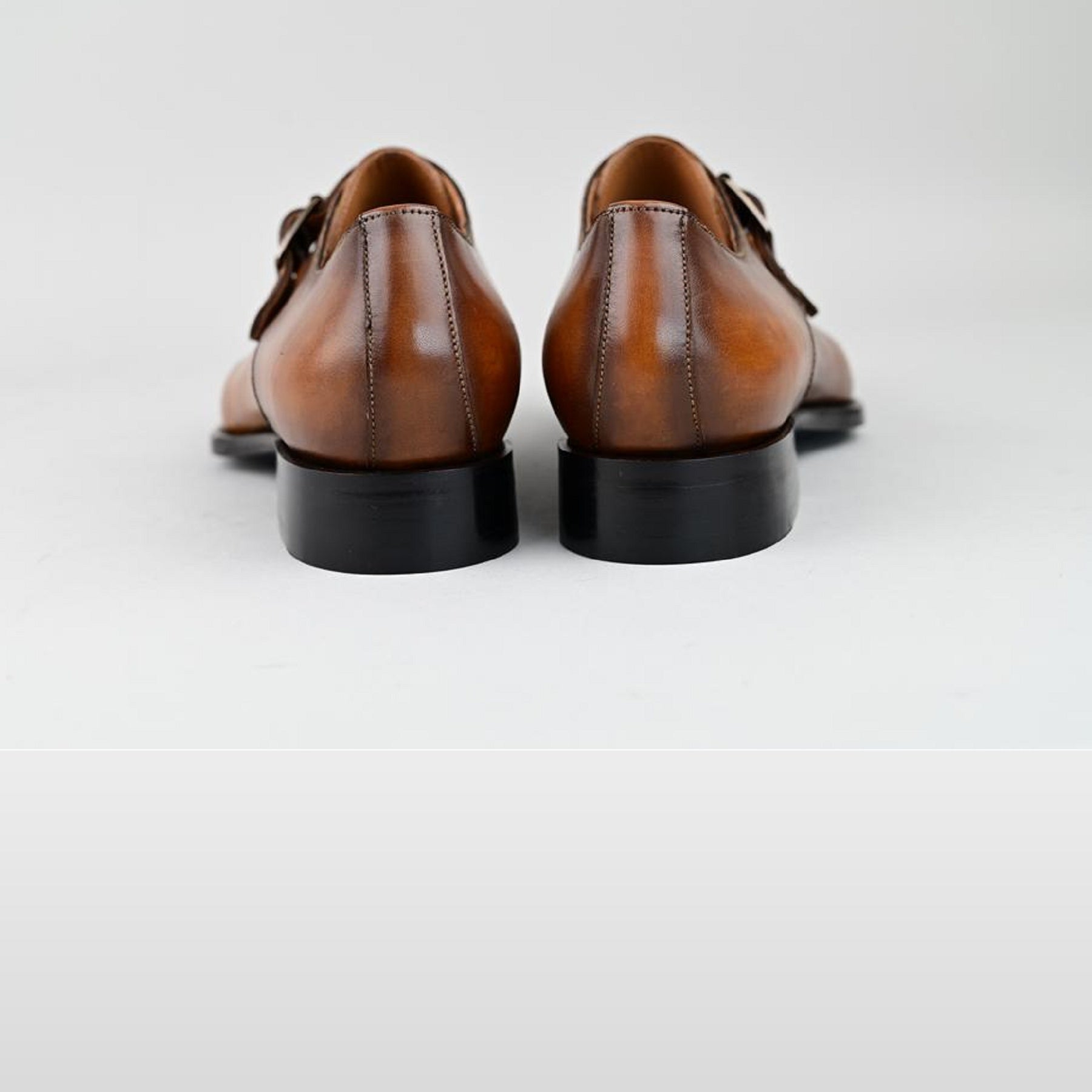 VSong MTO Single Monstrap Shoes Brown